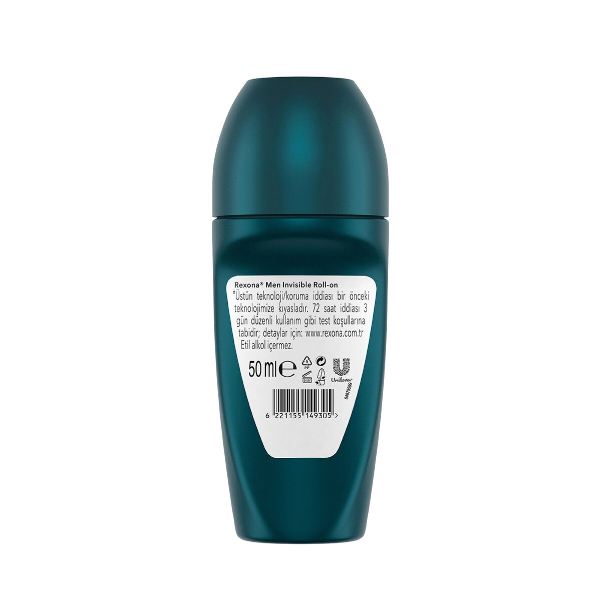 REXONA REXONA Rexona Üstün Koruma Erkek Roll On Deodorant Invisible 72 Saat Kesintisiz Koruma 50 ml 1 of 9