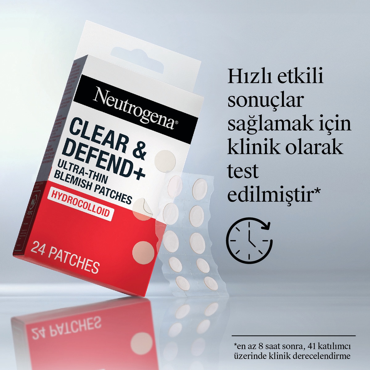  NEUTROGENA NEUTROGENA Neutrogena Ultra Thin Blemish Patch Sivilce Bandı 24’lü  1 of 6 