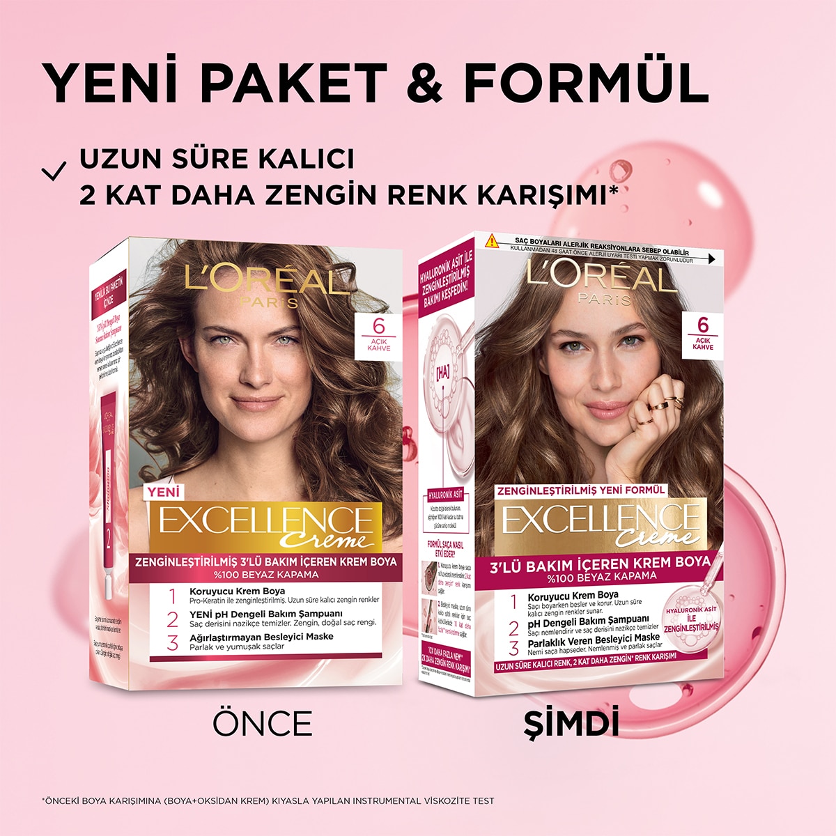  EXCELLENCE EXCELLENCE L'Oreal Paris Excellence Açık Kahve Saç Boyası 6  1 of 8 
