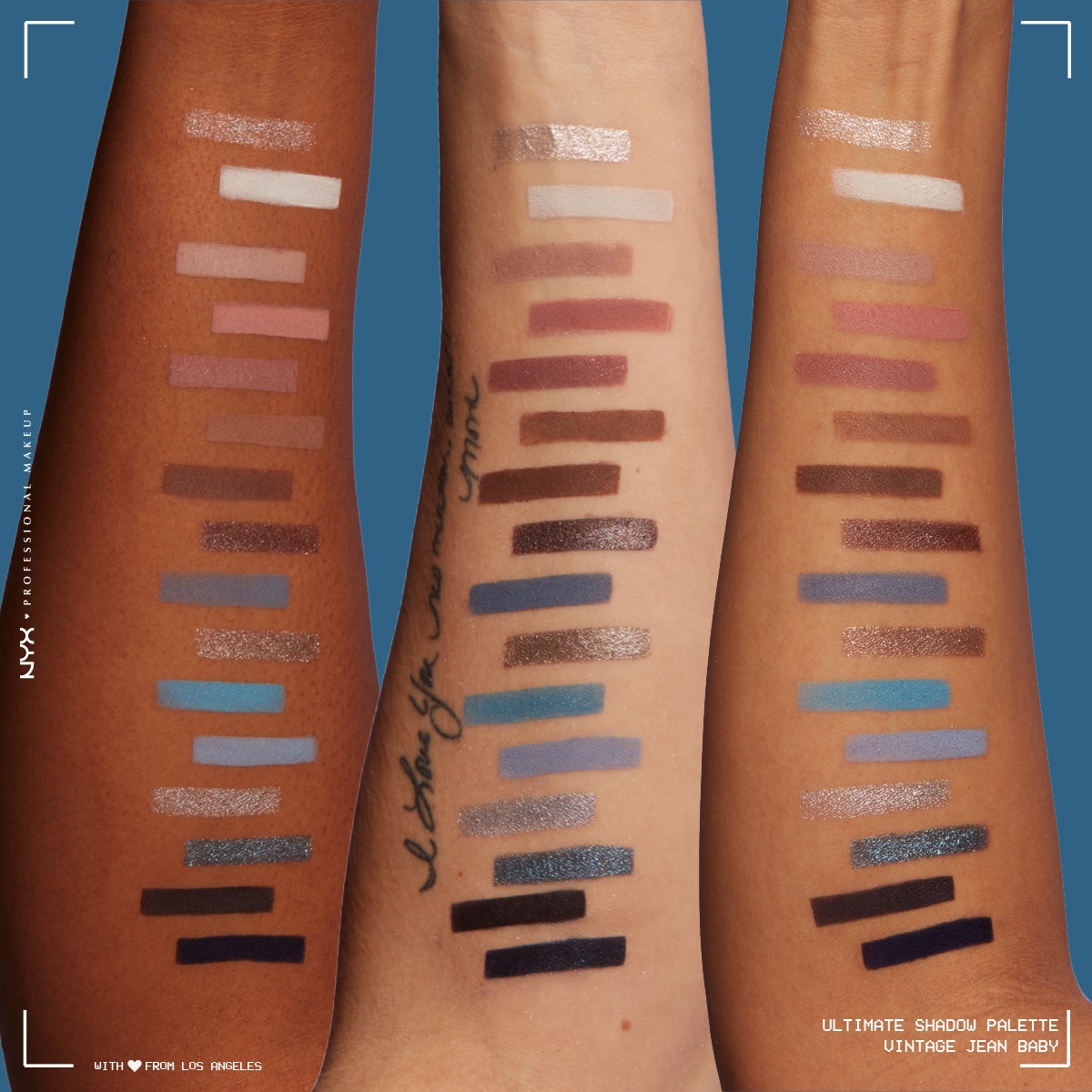  NYX NYX Nyx Professional Makeup Ultimate Shadow Palette Vintage Jean Baby Göz Farı Paleti  1 of 7 