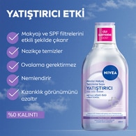 NIVEA VISAGE NIVEA VISAGE EXC. Nivea Yatıştırıcı Micellar Makyaj Temizleme Suyu 400 ml + Böğürtlen Nemlendirici Dudak Bakım Kremi 4,8 g Set 1 of 6