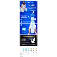 Orkid Ultra Ekstra Dörtlü Hijyenik Ped Uzun Ekstra 16'lı