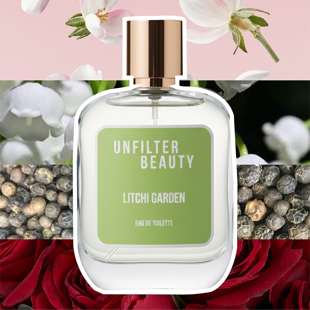  UNFILTER UNFILTER BEAUTY Unfilter Beauty Kadın Parfüm EDT Litchi Garden 50 ml  1 of 4 