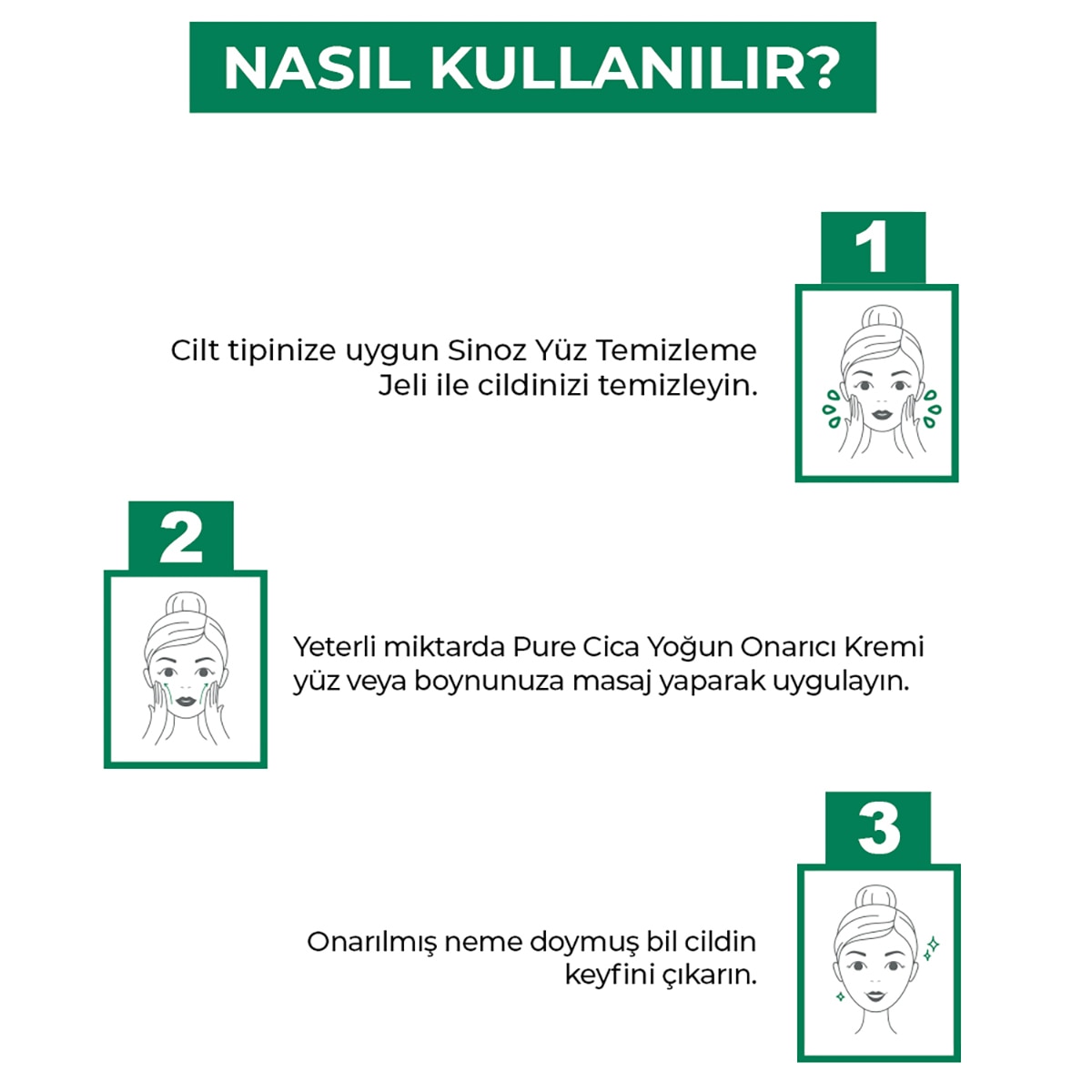  SİNOZ SINOZ Sinoz&nbsp;Cica Onarıcı Bakım Kremi 50 ml  1 of 8 