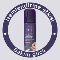 Sesu Sir Ağda Sonrası Temizleme Yağı 150 ml