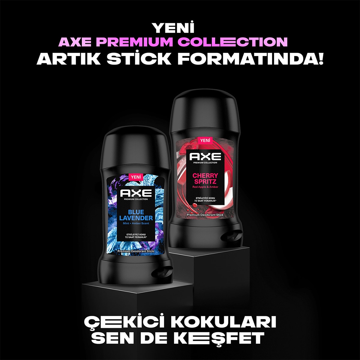 AXE AXE Axe Premium Collection Erkek Stick Deodorant Blue Lavender 50 ml 1 of 10
