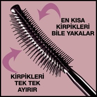 Maybelline New York Lash Sensational Yelpaze Etkili Suya Dayanıklı Maskara Siyah