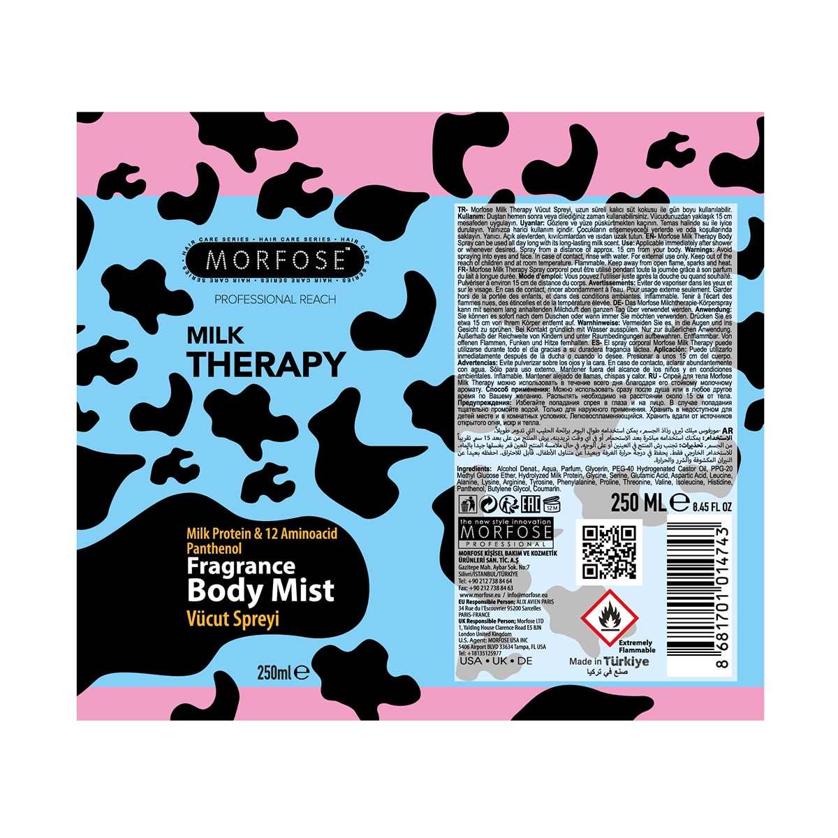 MORFOSE Morfose Milk Therapy Vücut Spreyi 250 ml 1419838 | Watsons