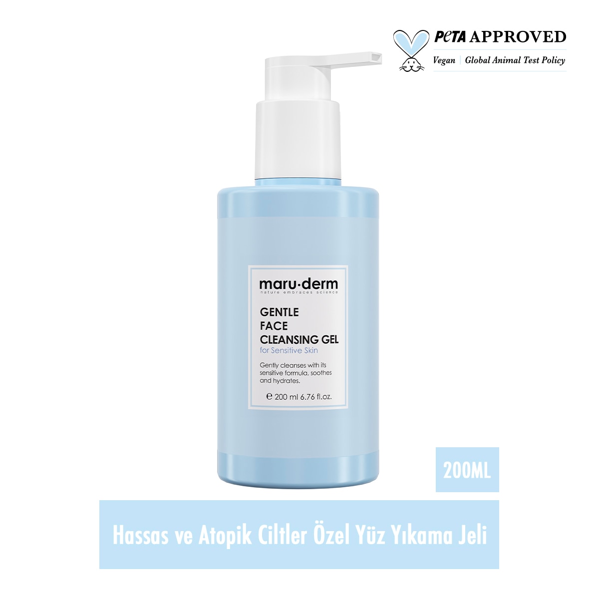  MARUDERM MARUDERM Maruderm Hassas ve Atopik Ciltler İçin Yüz Yıkama Jeli 200 ml  1 of 4 