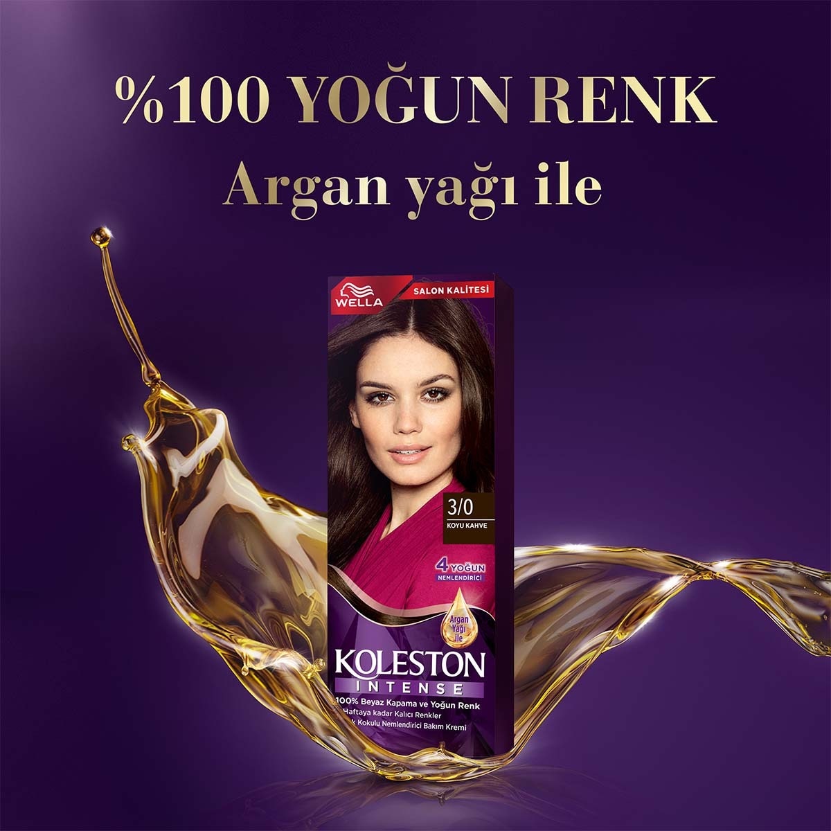  KOLESTON KOLESTON NATURALS Wella Koleston Intense Saç Boyası 3/0 Koyu Kahve  1 of 7 