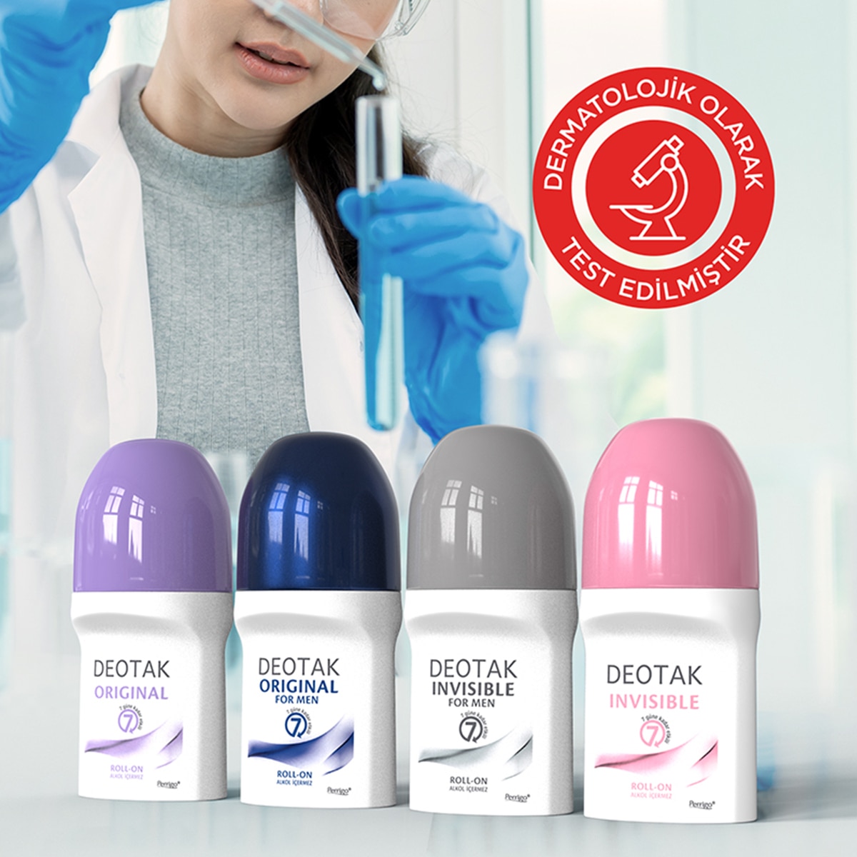  DEOTAK DEOTAK Deotak Invisible Kadın Roll-On 35 ml  1 of 5 