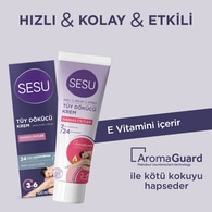 Sesu Tüy Dökücü Krem Hassas Ciltler 100 gr