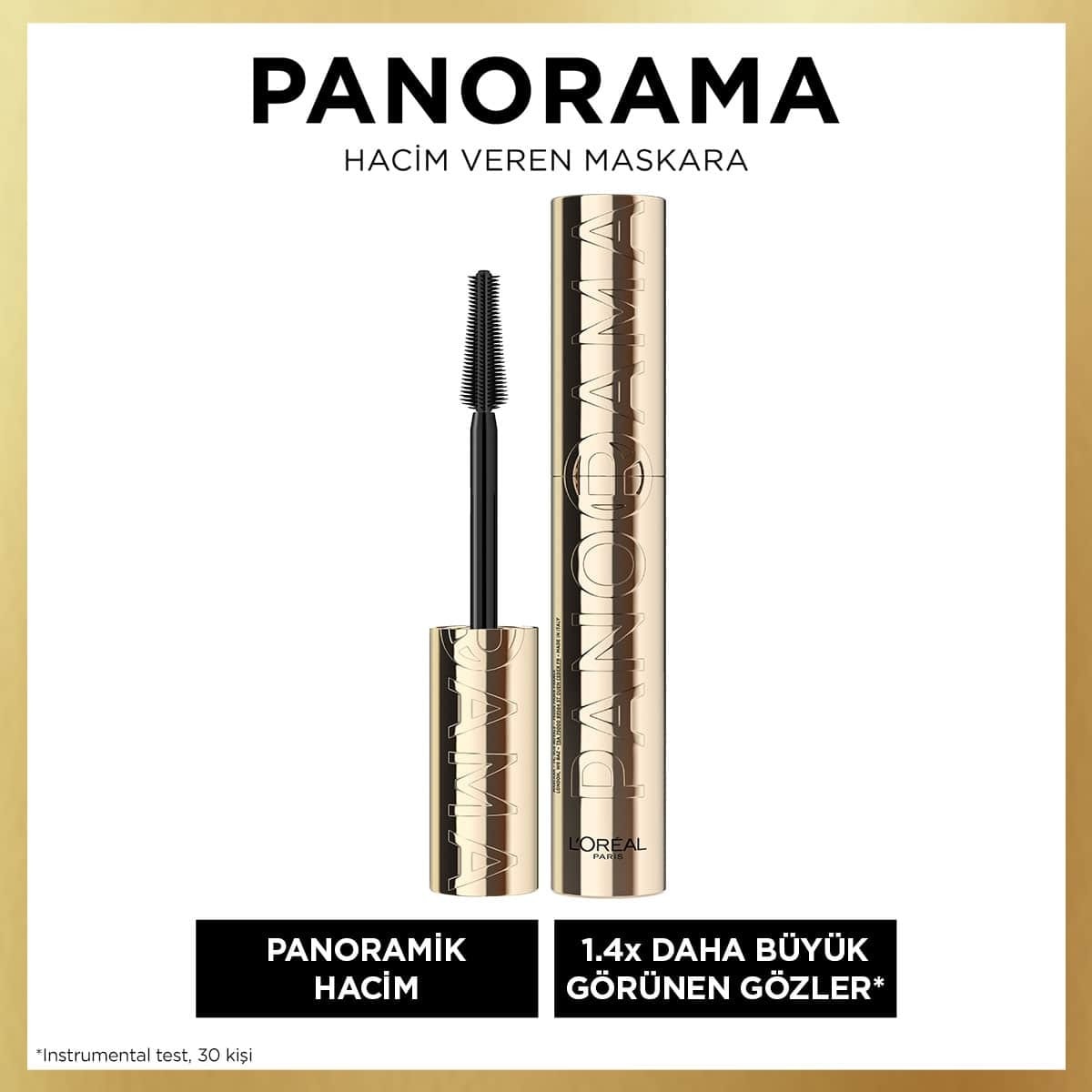  LOREAL PARIS LOREAL PARIS L'Oreal Paris Panorama Hacim Veren Maskara Siyah  1 of 1 L'Oreal Paris Panorama Hacim Veren Maskara Siyah