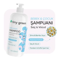 Tiny Green Bebek Saç ve Vücut Şampuanı 500 ml