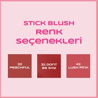 Unfilter Beauty Stick Allık 22 Peachful