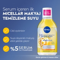 Nivea Aydınlatıcı Micellar Makyaj Temizleme Suyu 400 ml