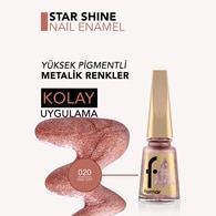 Flormar Star Shine Yoğun Pigmentli Metalik Oje No: 020