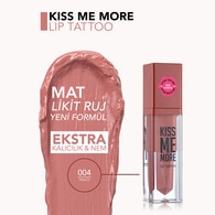 Flormar Kiss Me More Yoğun Nemlendirici Likit Mat Ruj Morumsu Şeftali
