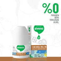 Siveno Doğal Roll On Hindistan Cevizi 50 ml