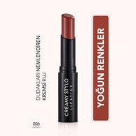Flormar Creamy Stylo Yarı Parlak Bitişli Kremsi Ruj No: 006