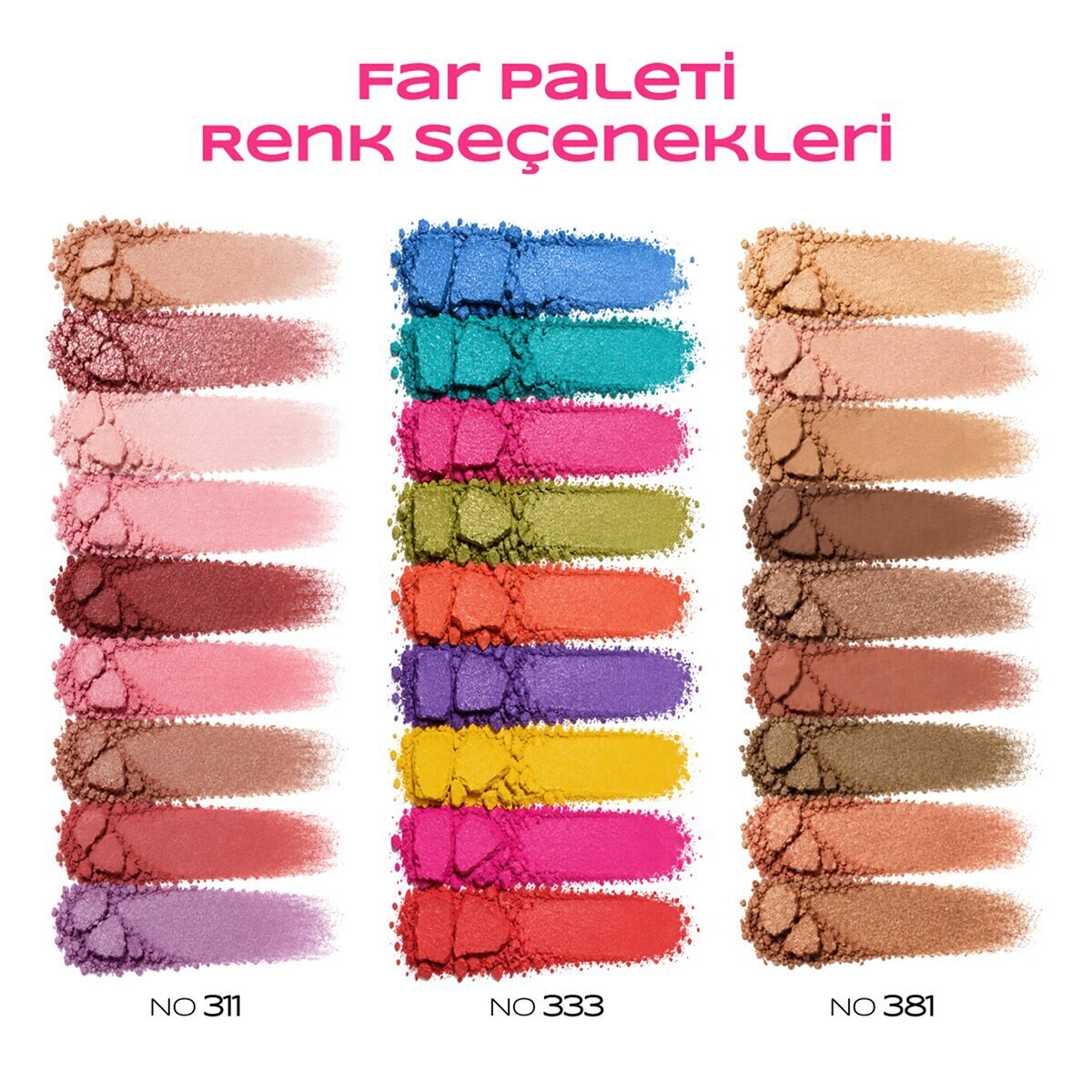 Unfilter Beauty Far Paleti No: 333