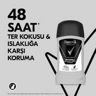 Rexona Men MotionSense Erkek Stick Deodorant Invisible On Black White Clothes 50 ml