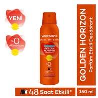  WATSONS WATSONS Watsons Golden Horizon Deodorant Sprey Pudralı 150 ml  