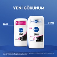 Nivea Kadın Stick Deodorant Black&White Invisible Clear 50 ml