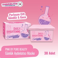 Pink By Pure Beauty Aydınlatıcı Günlük Maske 30'lu