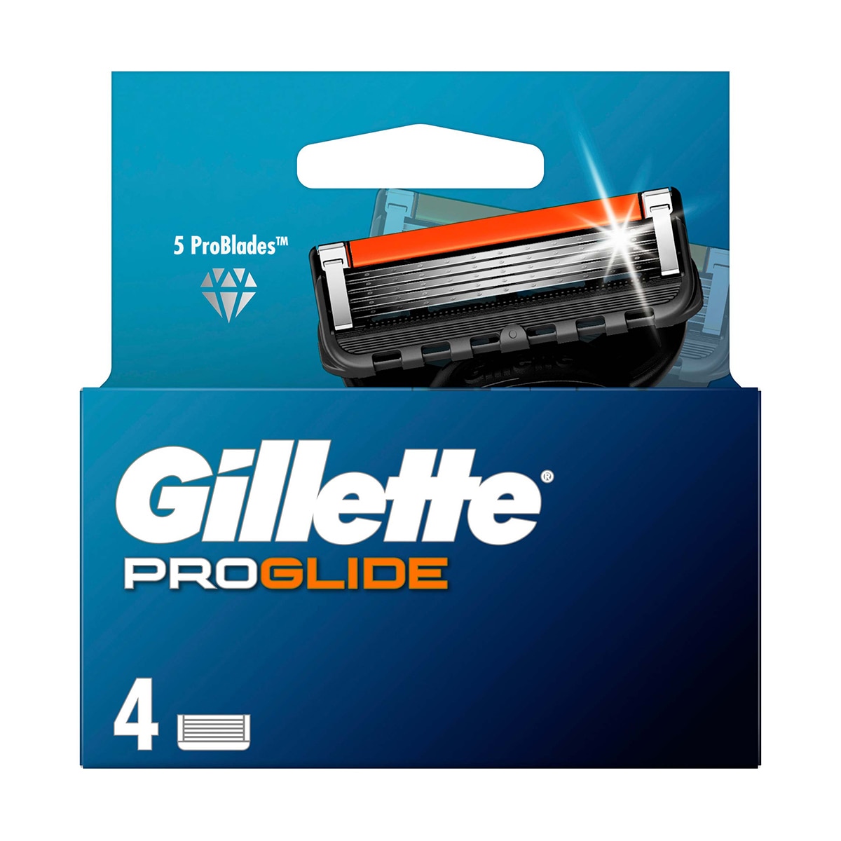 GILLETTE GILLETTE Gillette Fusion Proglide Yedek Tıraş Bıçağı 4 Adet 1 of 26