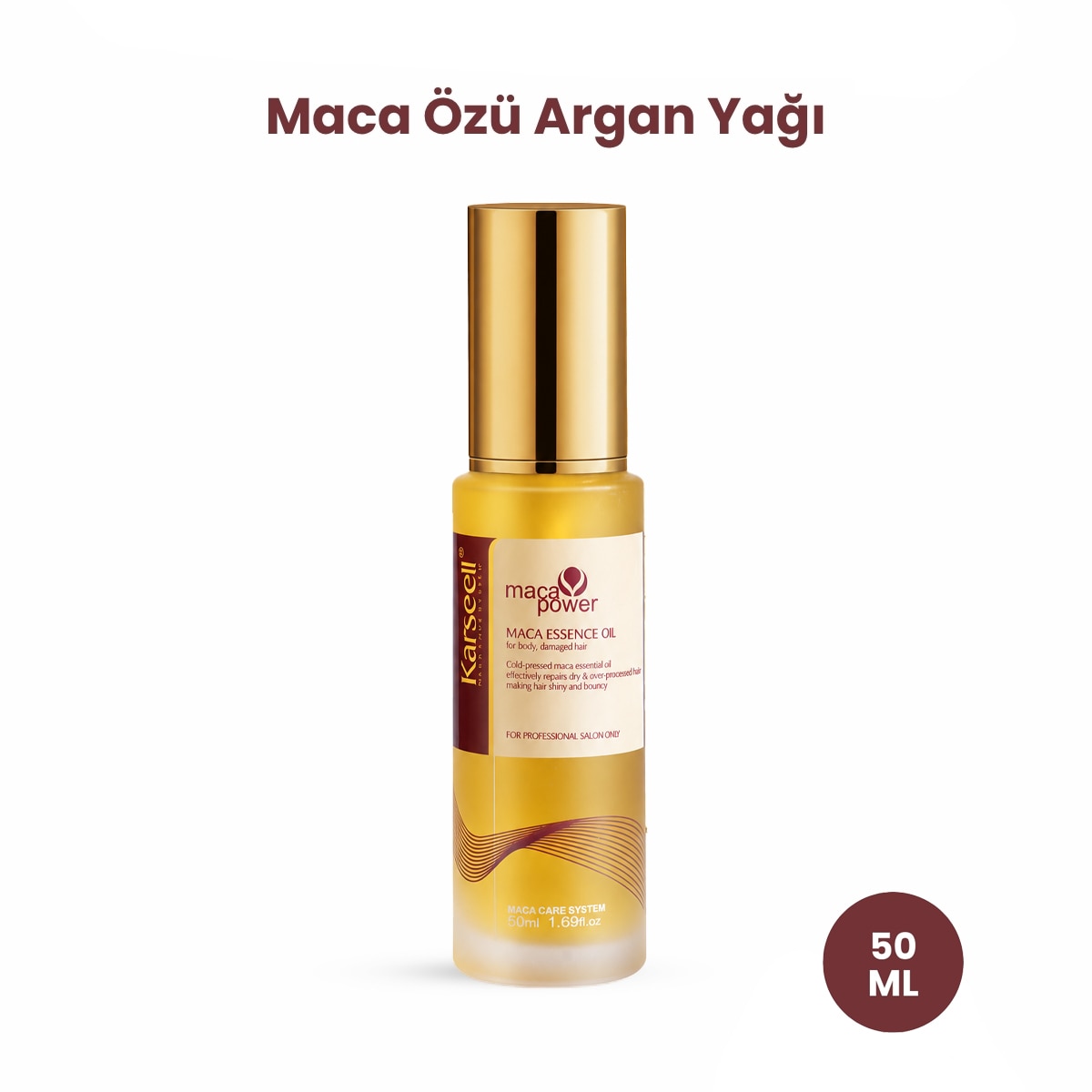 KARSEELL KARSEELL Karseell Saç Bakım Yağı Argan 50 ml 1 of 5