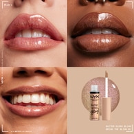 NYX Professional Makeup Butter Gloss Bling Işıltılı Dudak Parlatıcısı 01 Bring The Bling
