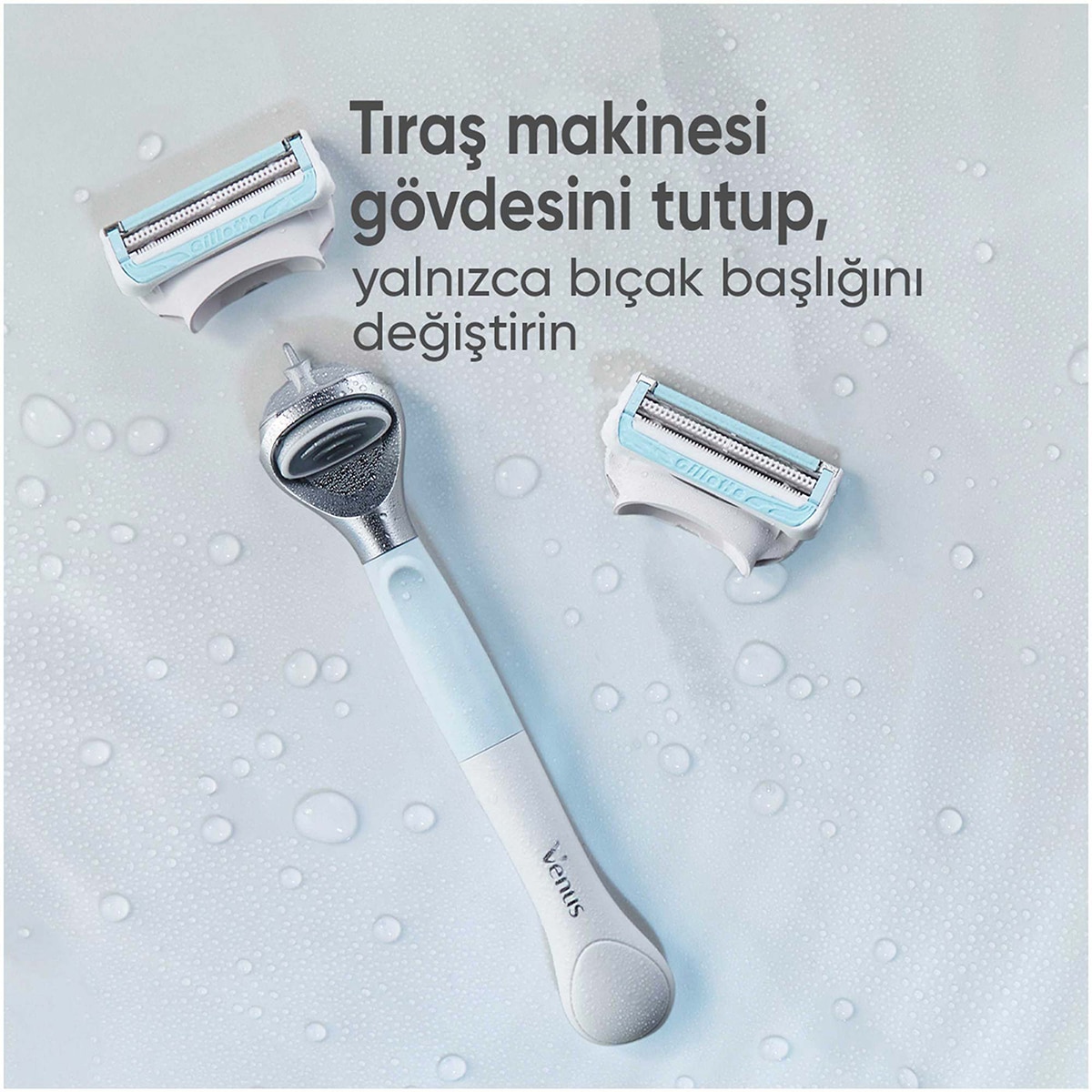  GILLETTE VENUS GILLETTE VENUS Gillette Venus Bikini Bölgesi Yedek Bıçak 3'lü  1 of 7 
