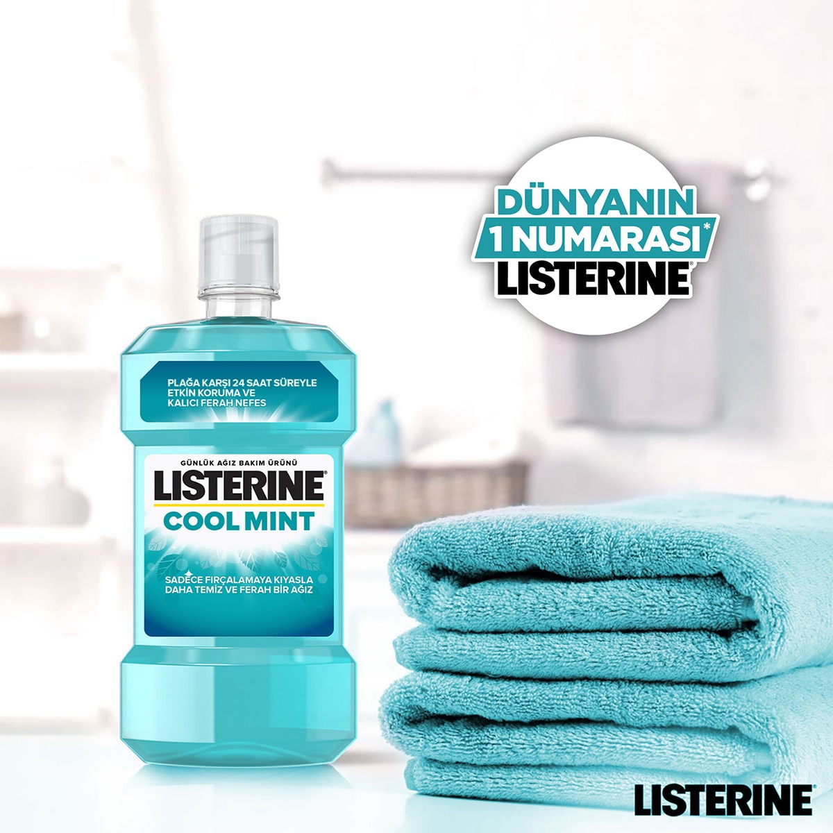  LISTERINE LISTERINE Listerine Cool Zero Ağız Suyu 250 ml  1 of 7 