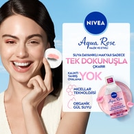 Nivea Aqua Rose Micellar Gül Suyu İçeren Çift Fazlı Makyaj Temizleme Suyu 400 ml
