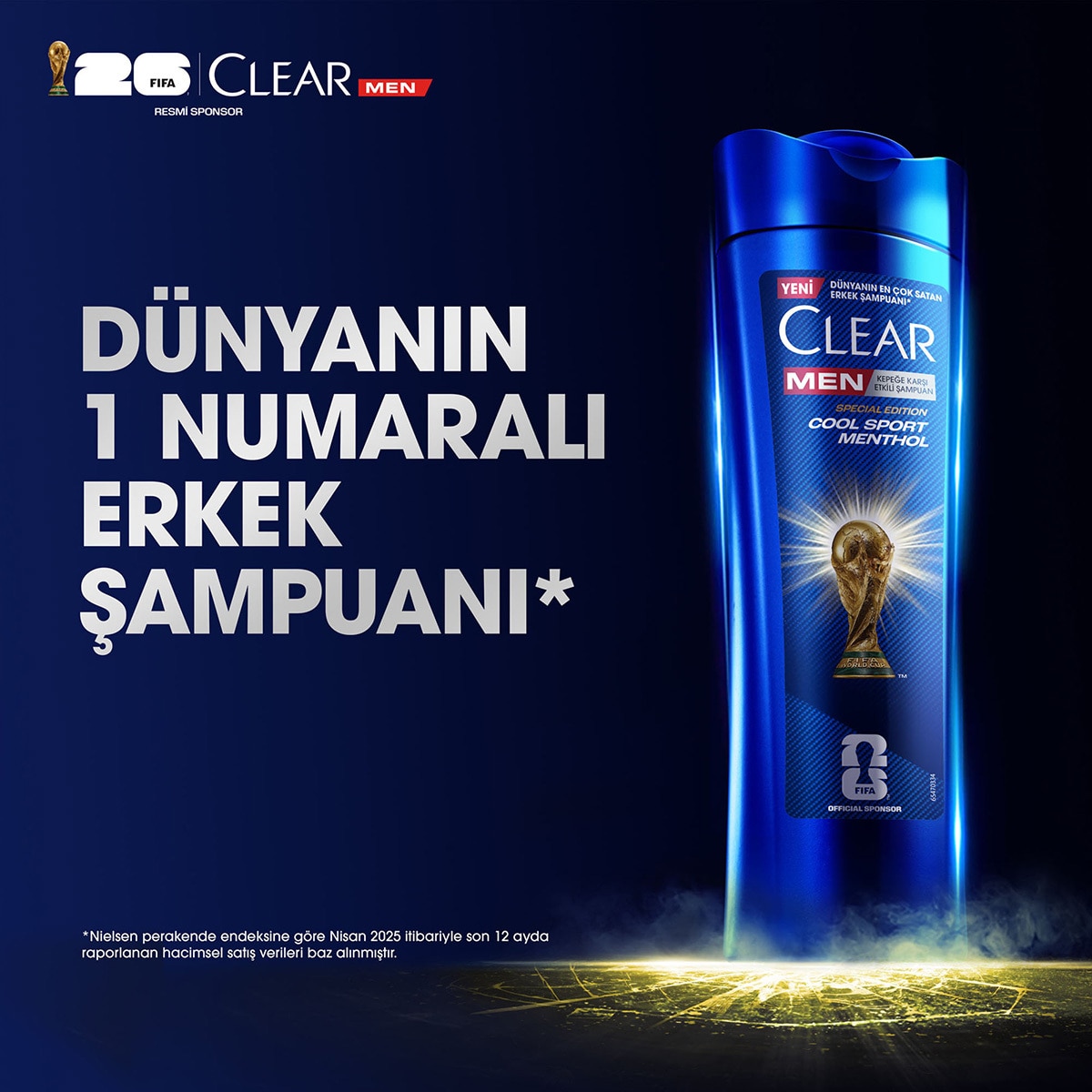 CLEAR CLEAR Clear Men Kepeğe Karşı Etkili Şampuan Cool Sport Menthol 350 ml 1 of 13