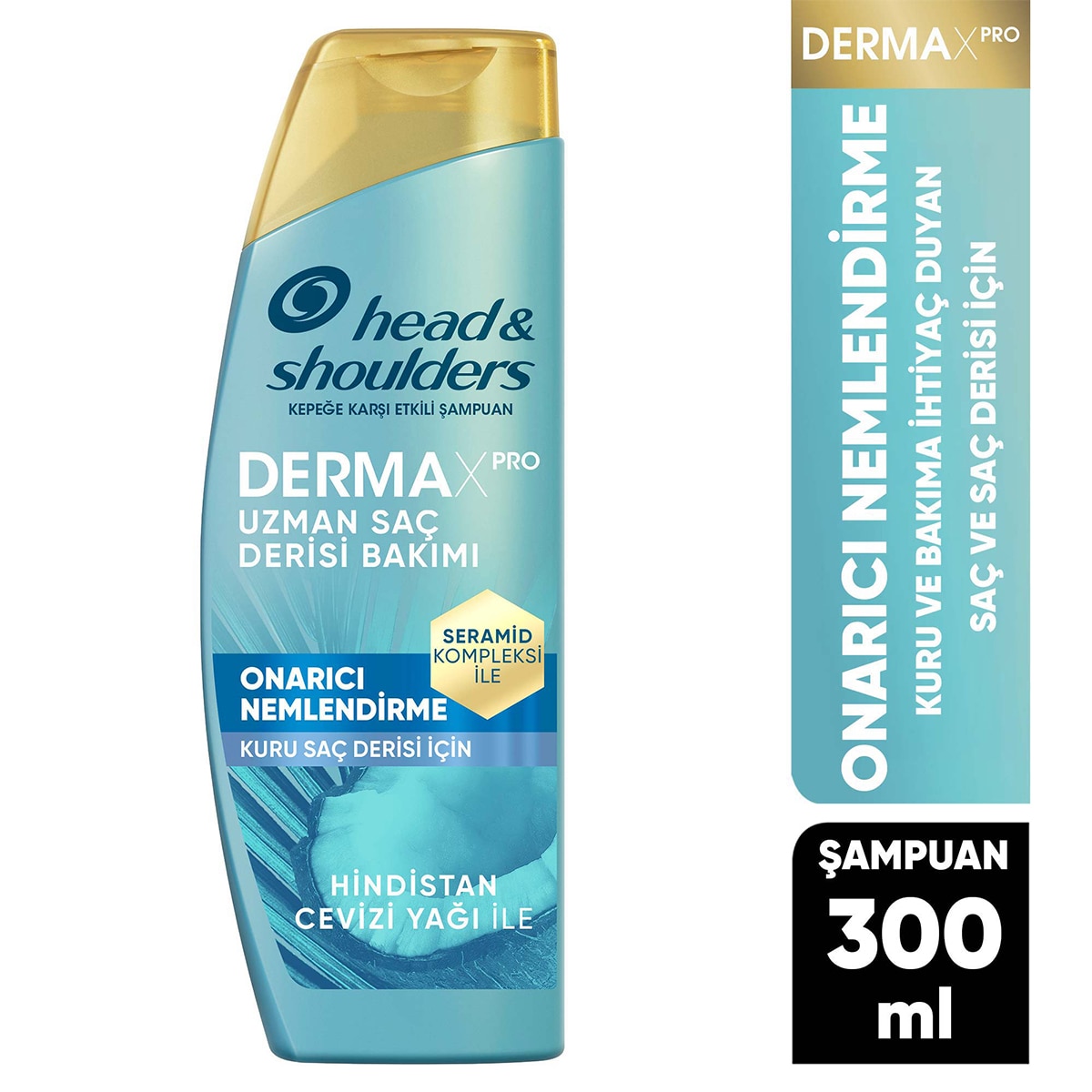 HEAD&SHOULDERS HEAD&SHOULDERS Head&Shoulders DermaXPRO Onarıcı Nemlendirme Kepek Karşıtı Şampuan Hindistan Cevizi Yağı ve Seramid 300 ml 1 of 1 Head&Shoulders DermaXPRO Onarıcı Nemlendirme Kepek Karşıtı Şampuan Hindistan Cevizi Yağı ve Seramid 300 ml