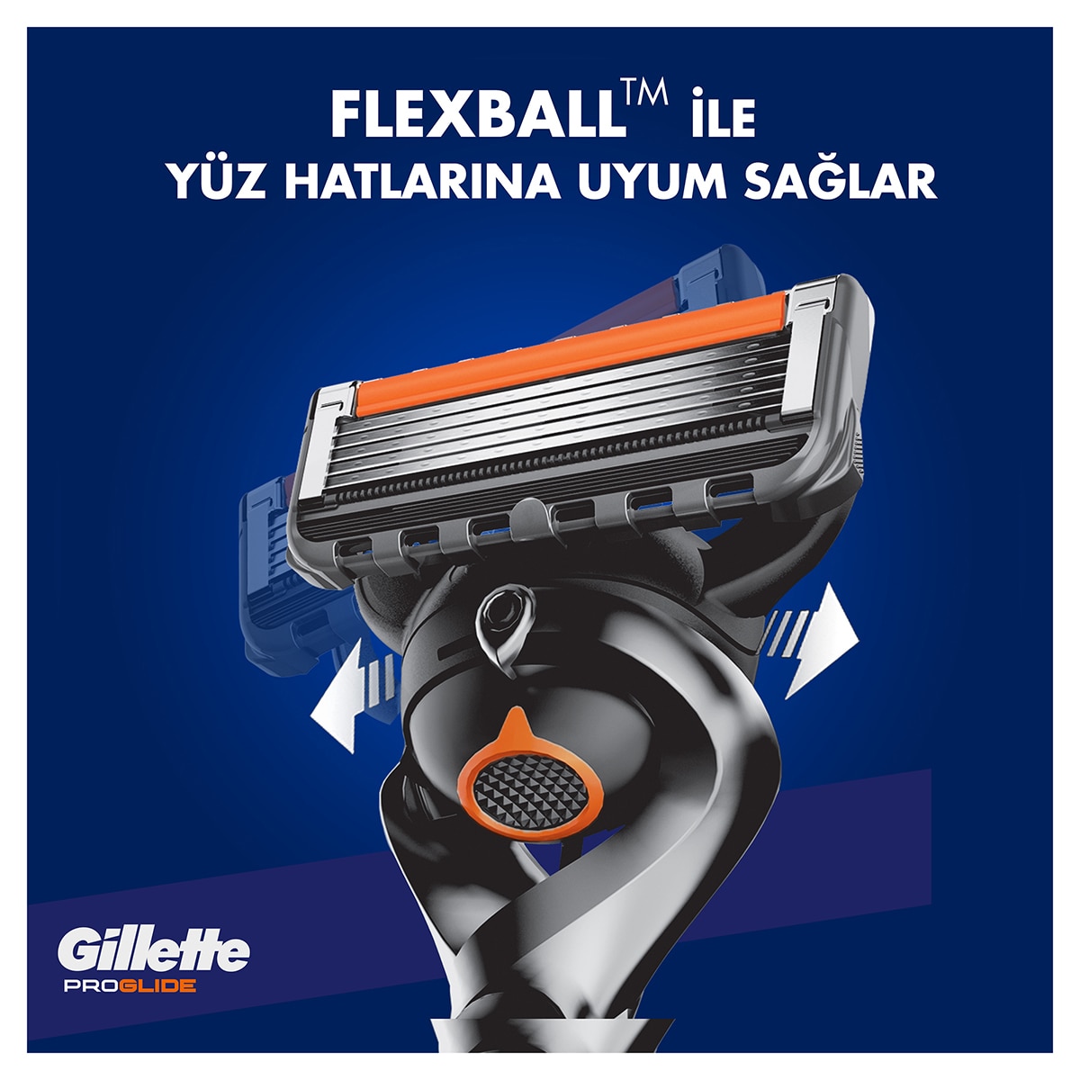 GILLETTE GILLETTE Gillette Fusion Proglide Yedek Tıraş Bıçağı 4 Adet 1 of 26