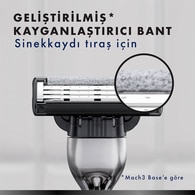 Gillette Mach3 Charcoal Tıraş Makinesi 2Up 1 Adet