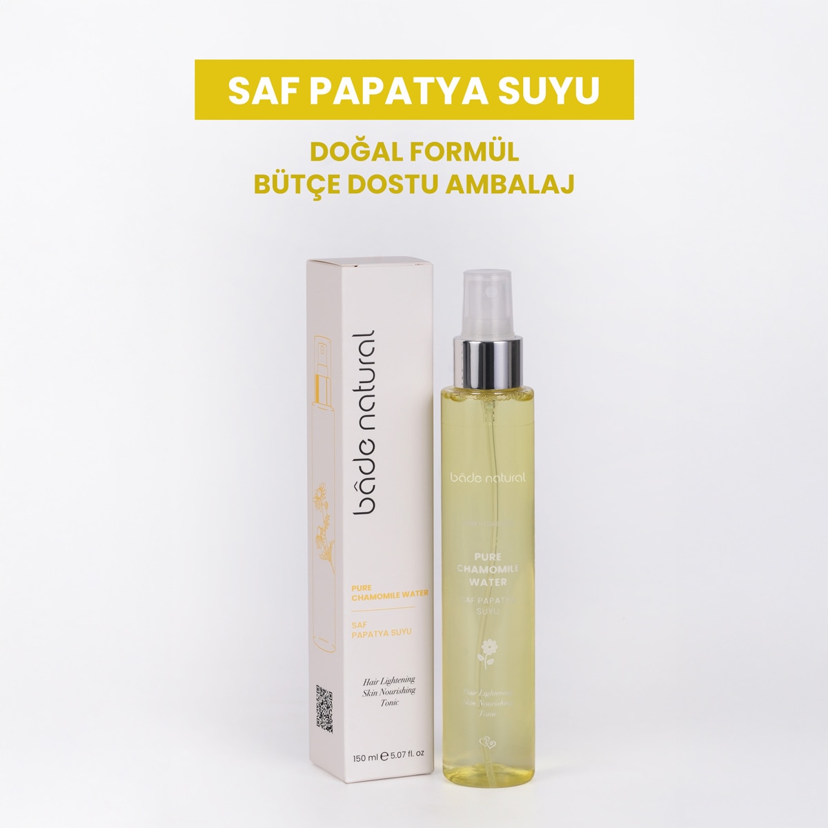  BADE NATURAL BADE NATURAL EXC. Bade Natural Papatya Suyu 150 ml  1 of 6 