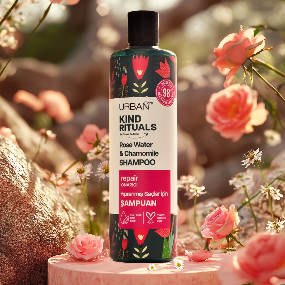  URBAN CARE EXC. URBAN CARE EXC. Urban Care Kind Rituals Şampuan Rose Water 400 ml  1 of 7 