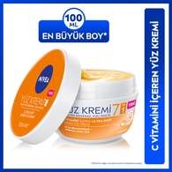  NIVEA VISAGE NIVEA VISAGE Nivea C Vitamini İçeren Nemlendirici Ultra Hafif Enerji Yüz Bakım Kremi 100 ml  