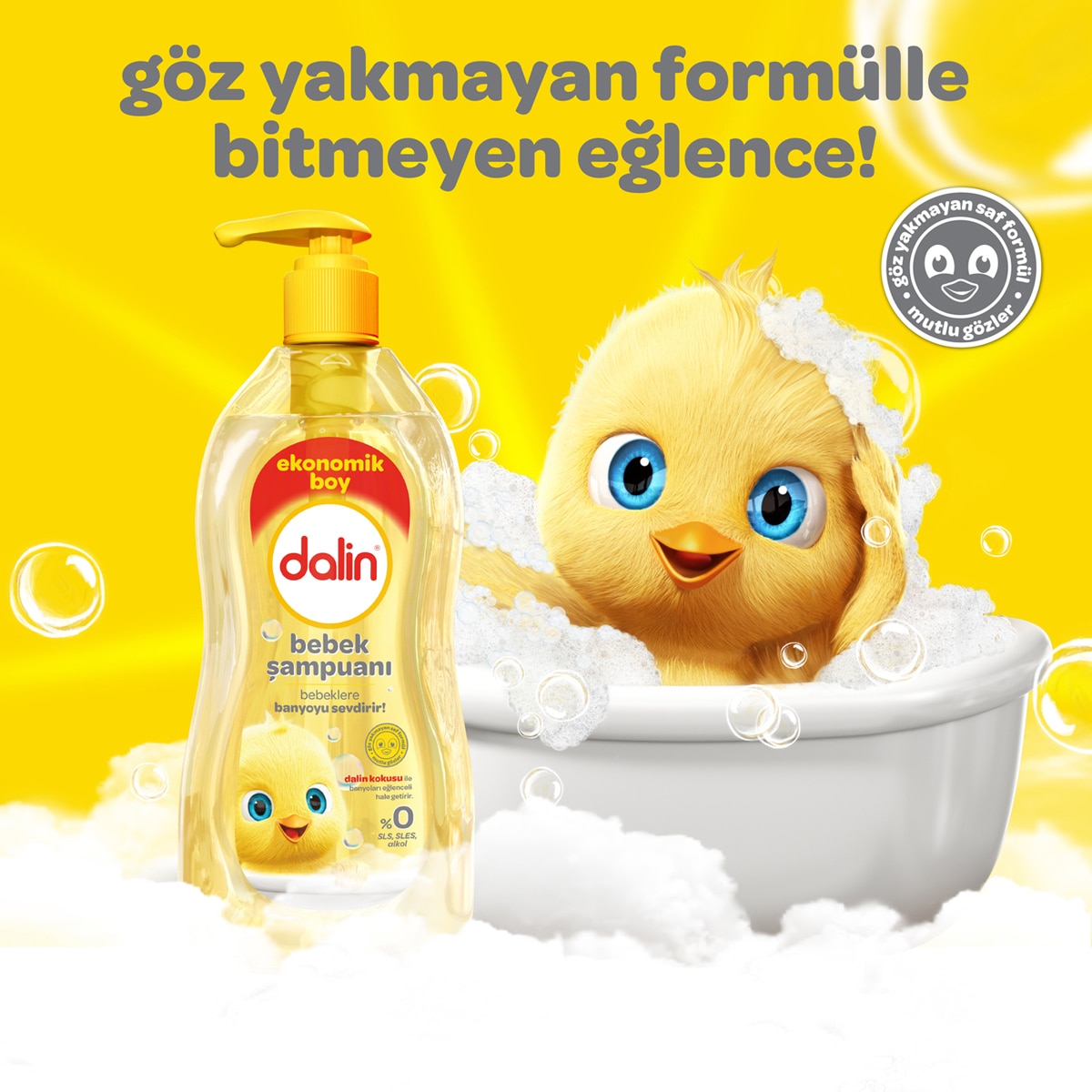 DALİN DALİN Dalin Bebek Şampuanı 900 ml 1 of 6