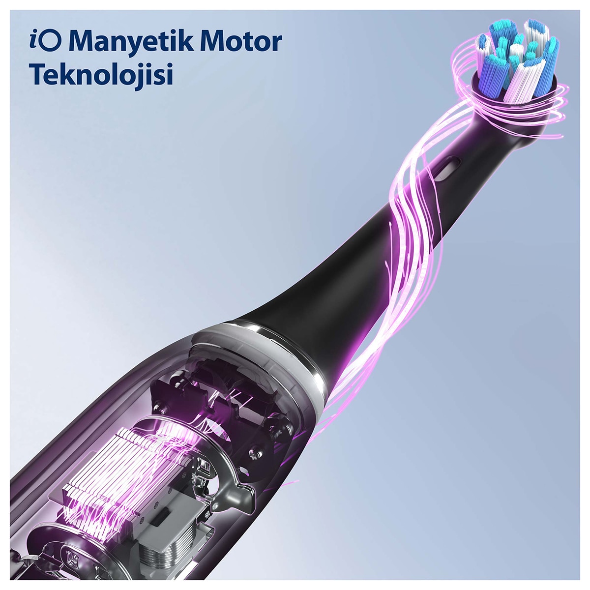  ORAL-B ORAL-B Oral-B İo5 Şarjlı Diş Fırçası Siyah  1 of 11 