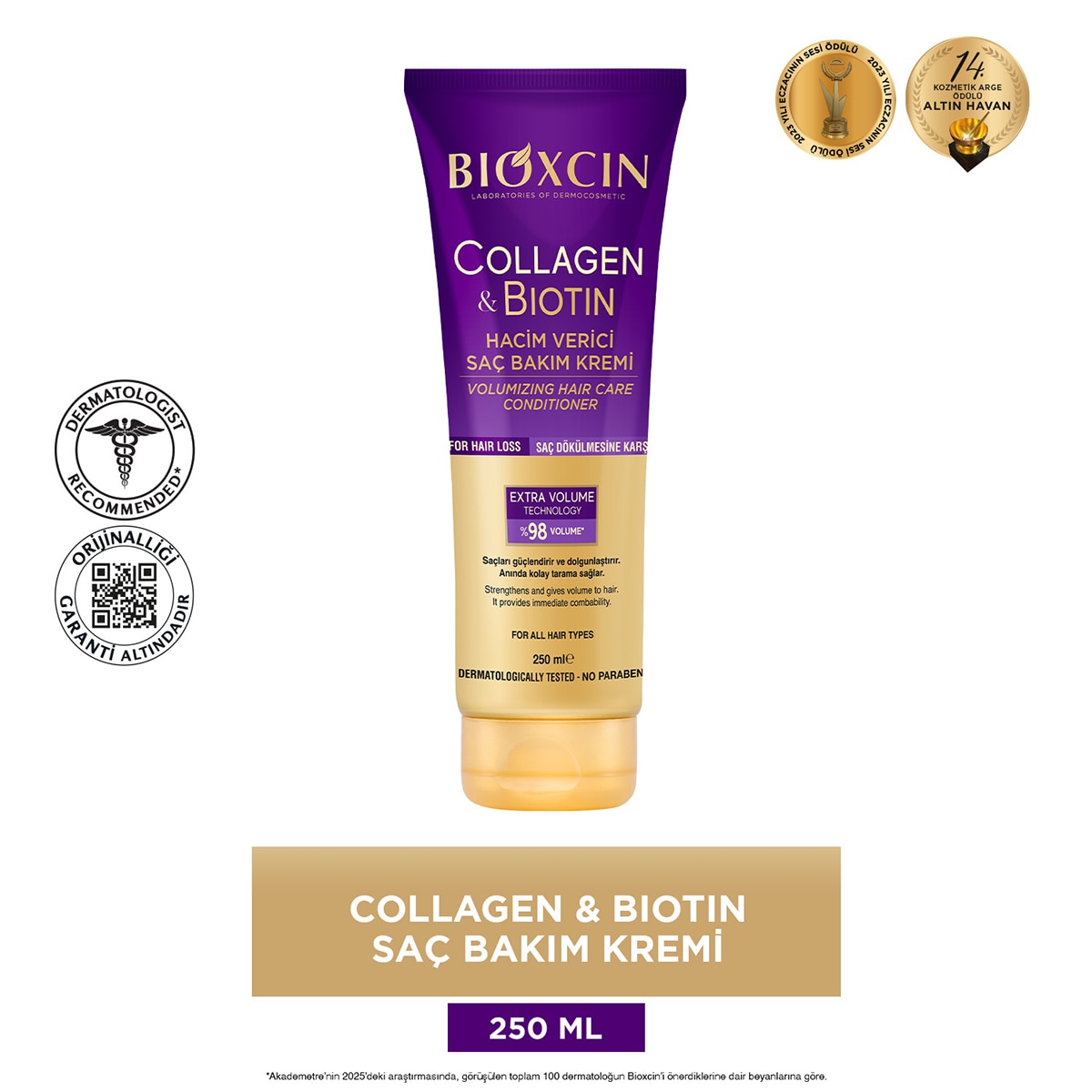 BIOXCIN BIOXCIN Bioxcin Kolajen & Biotin Sıvı Saç Kremi 200 ml 1 of 8