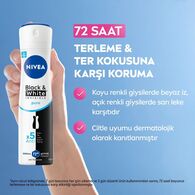 Nivea Invisible Black and White Pure Kadın Deodorant 150 ml