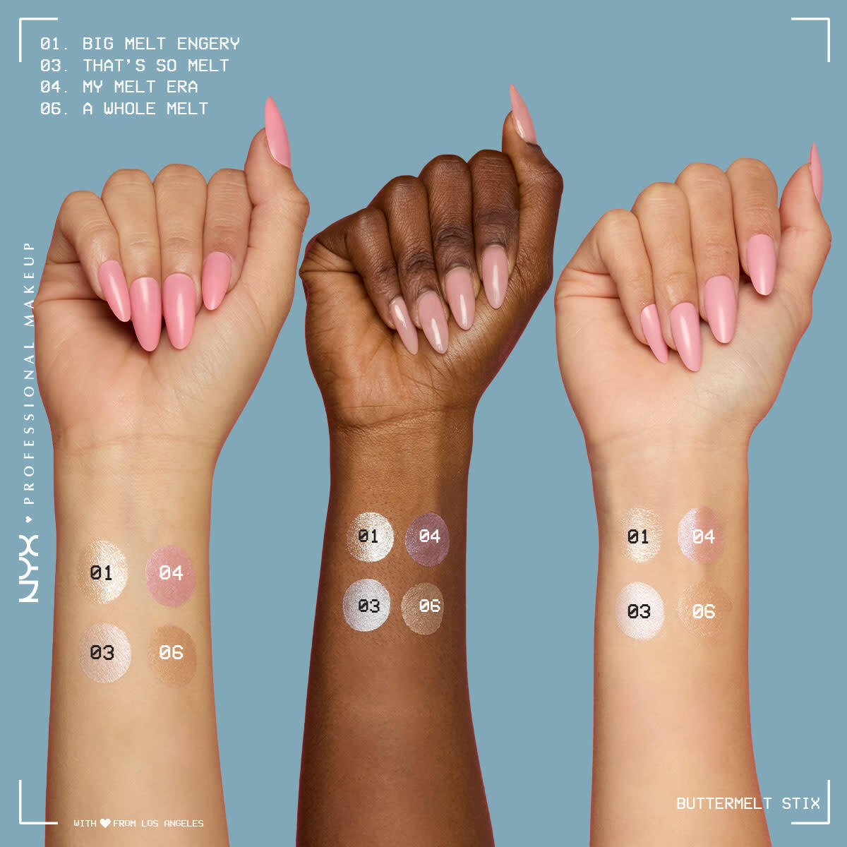 NYX Nyx Professional Makeup Buttermelt Glaze Sticks Aydınlatıcı 03