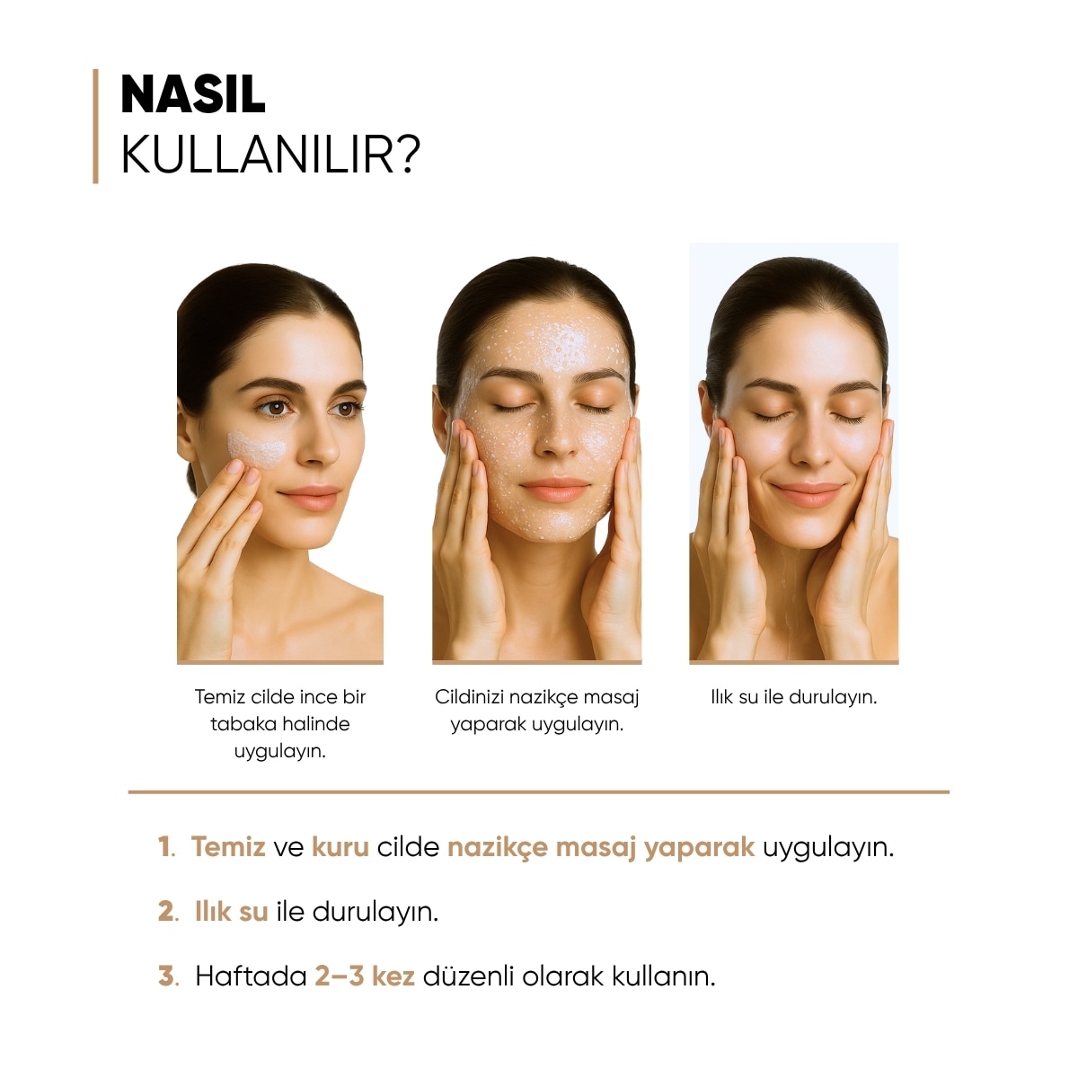 MIA KLINIKA MIA KLINIKA EXC. Mia Klinika Beyazlatıcı Pirinç Peeling 15 ml + Bariyer Onarıcı Krem 50 ml  1 of 6 