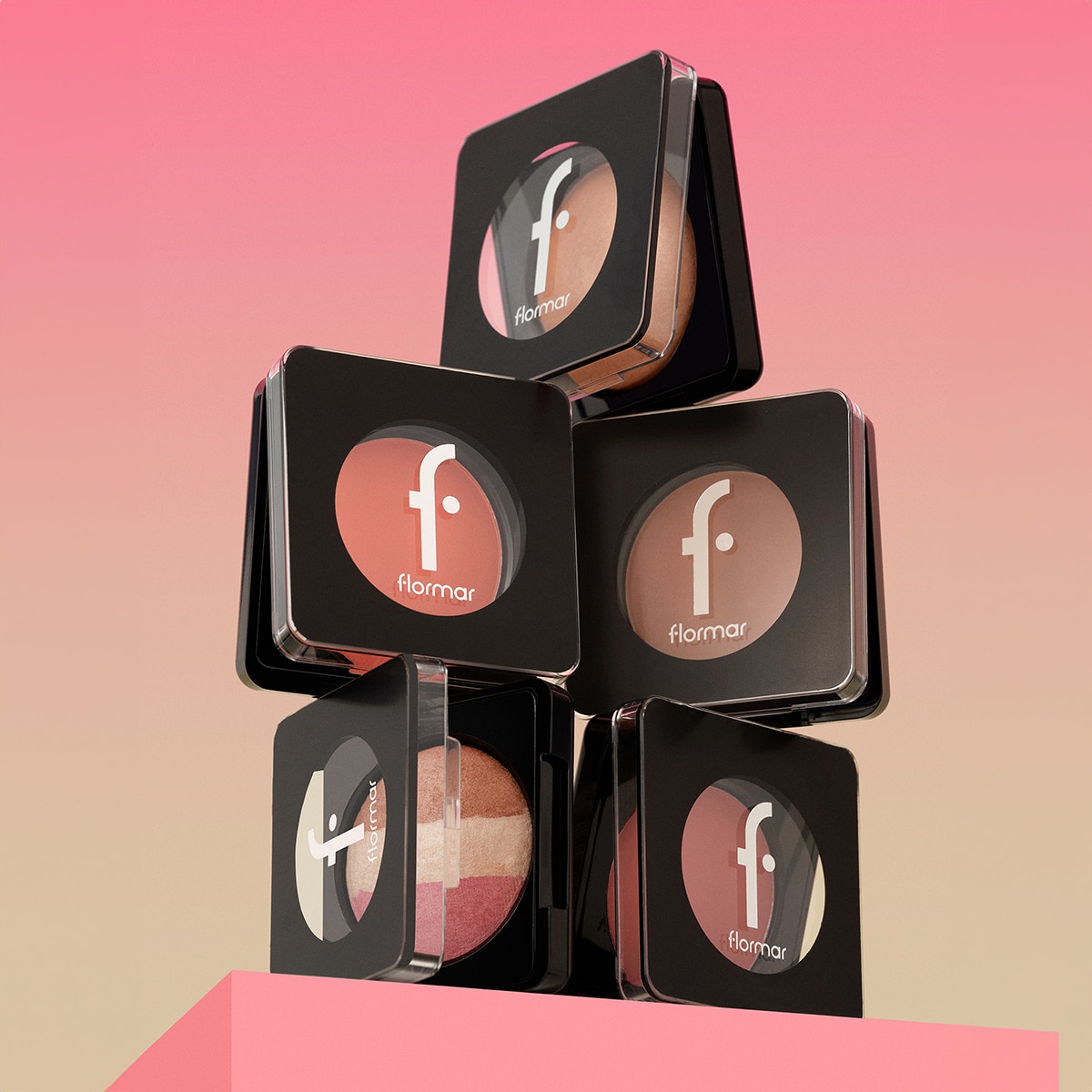  FLORMAR FLORMAR Flormar Baked Blush-On Yoğun Pigmentli Fırınlanmış Allık No: 050  1 of 5 