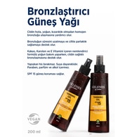 CELENES CELENES SUN Celenes Herbal Bronzlaştırıcı Güneş Yağı Spf15+ 200 ml  1 of 4 